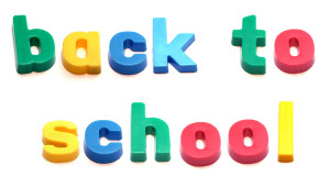ABC fridge magnets spell 'back to school'