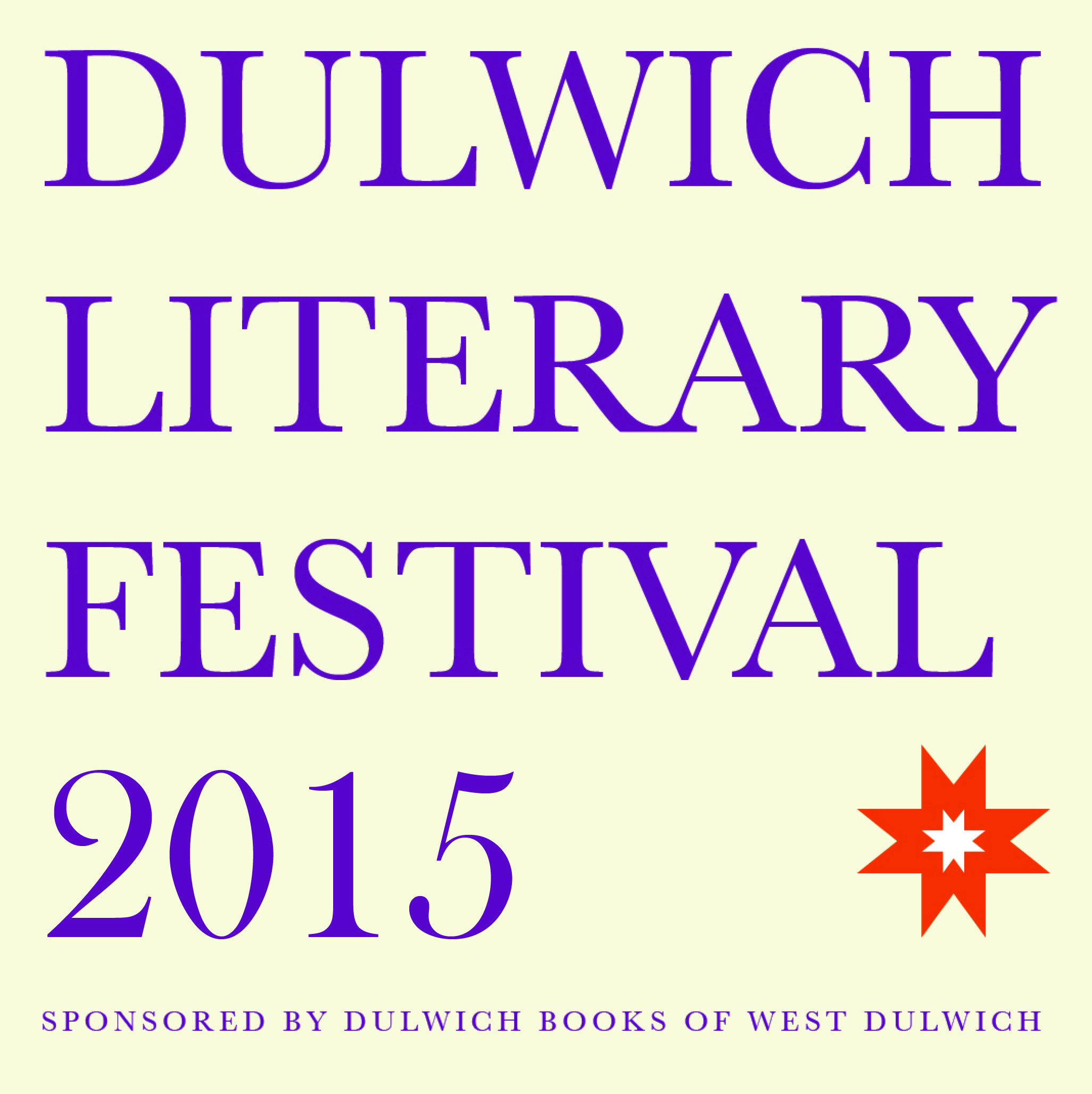 Announcing the first Dulwich Literary Festival