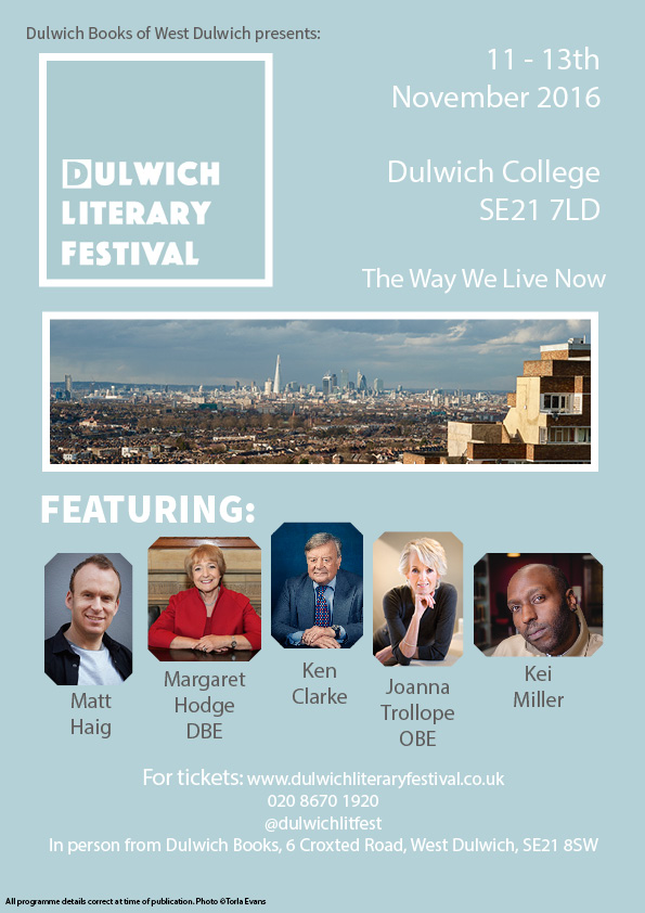Dulwich Literary Festival: The Way We Live Now