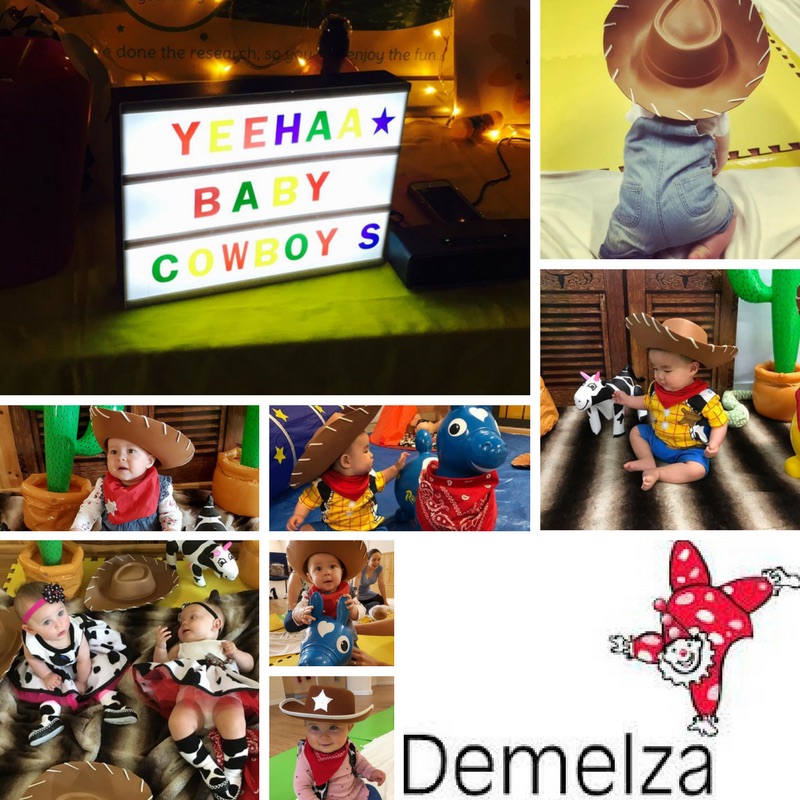 Hundreds of babies and toddlers say GIDDY UP at the rodeo in aid of Demelza