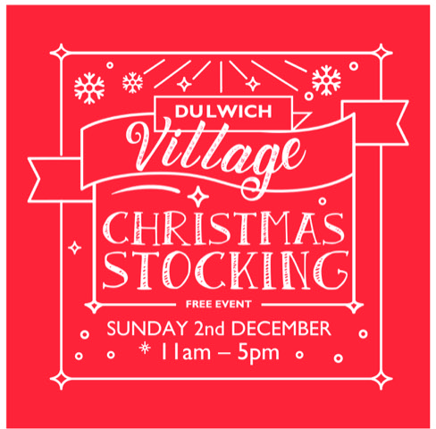 Dulwich Village Christmas Stocking