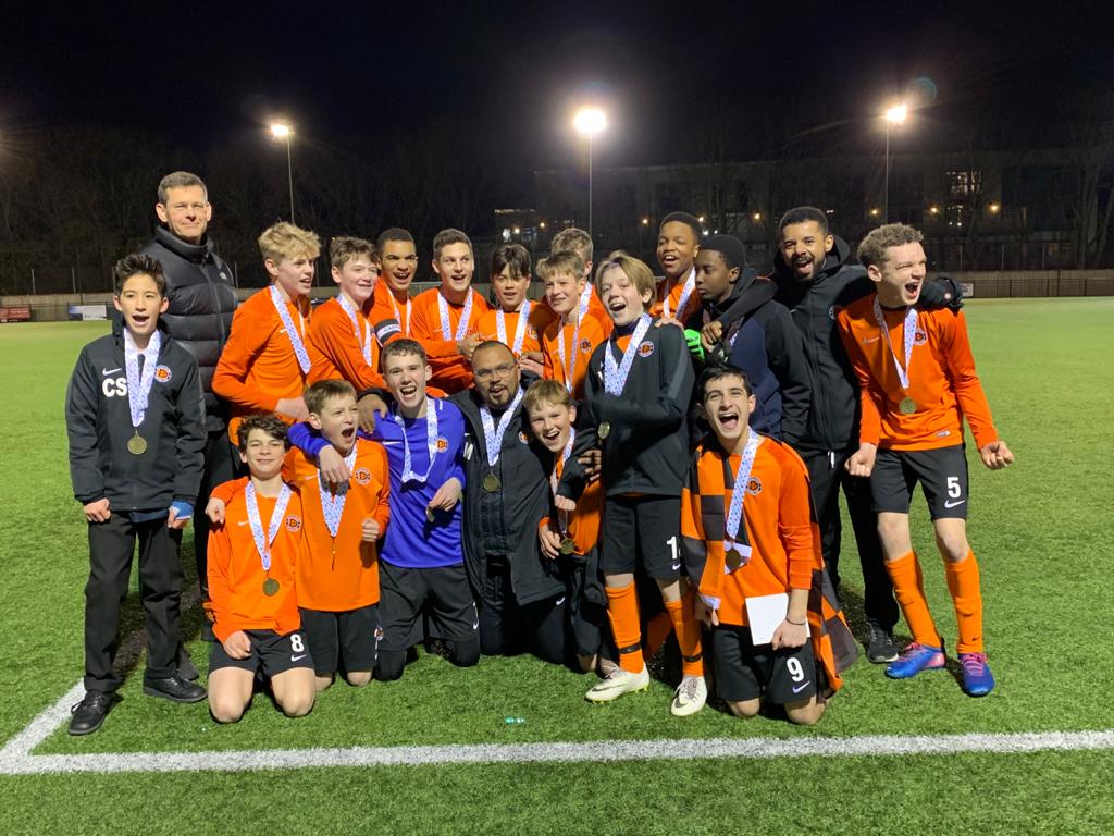 Dulwich Village FC wins the 2020 U14 London Cup