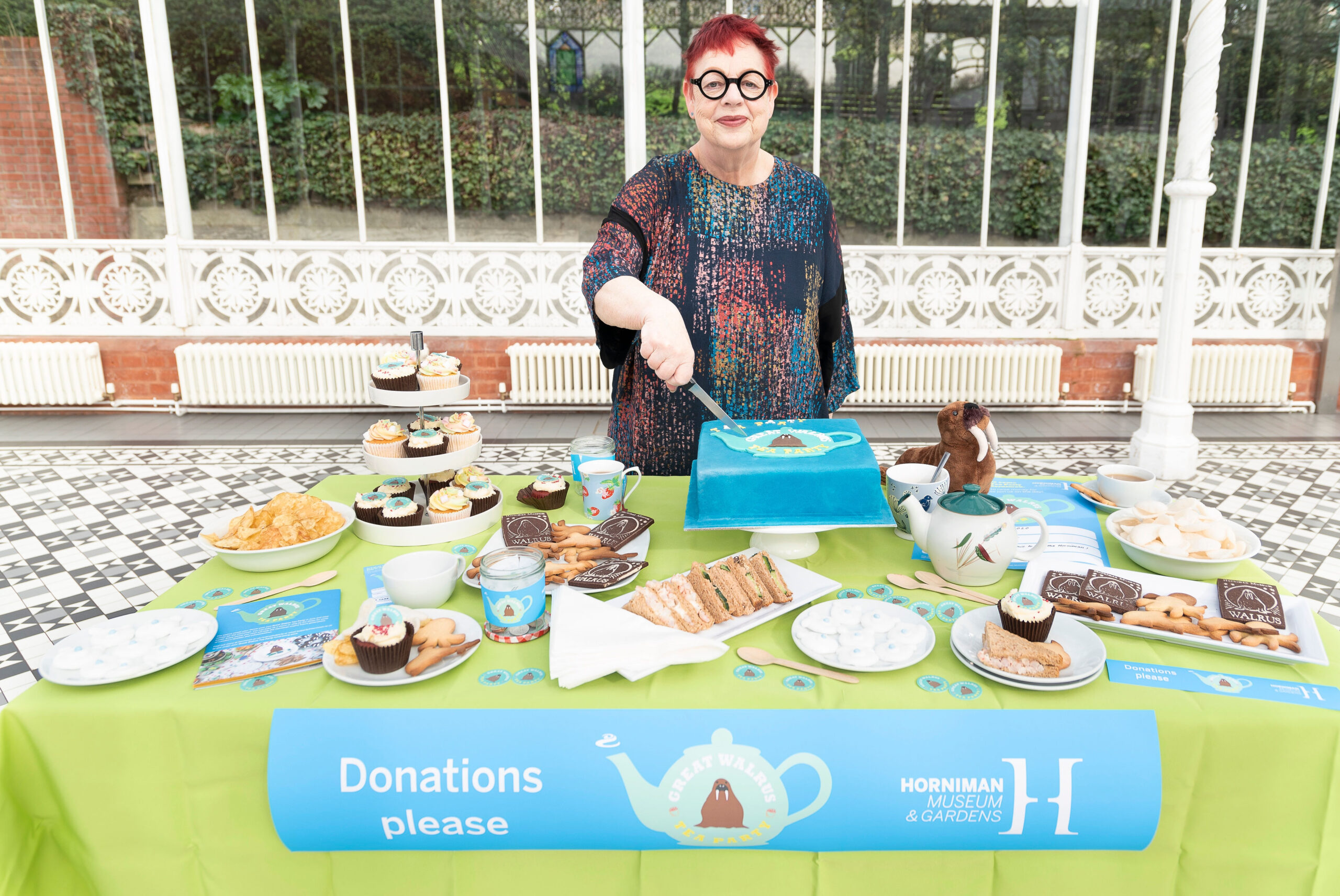 Prizes for creative bakers in Horniman’s Great Walrus Tea Party