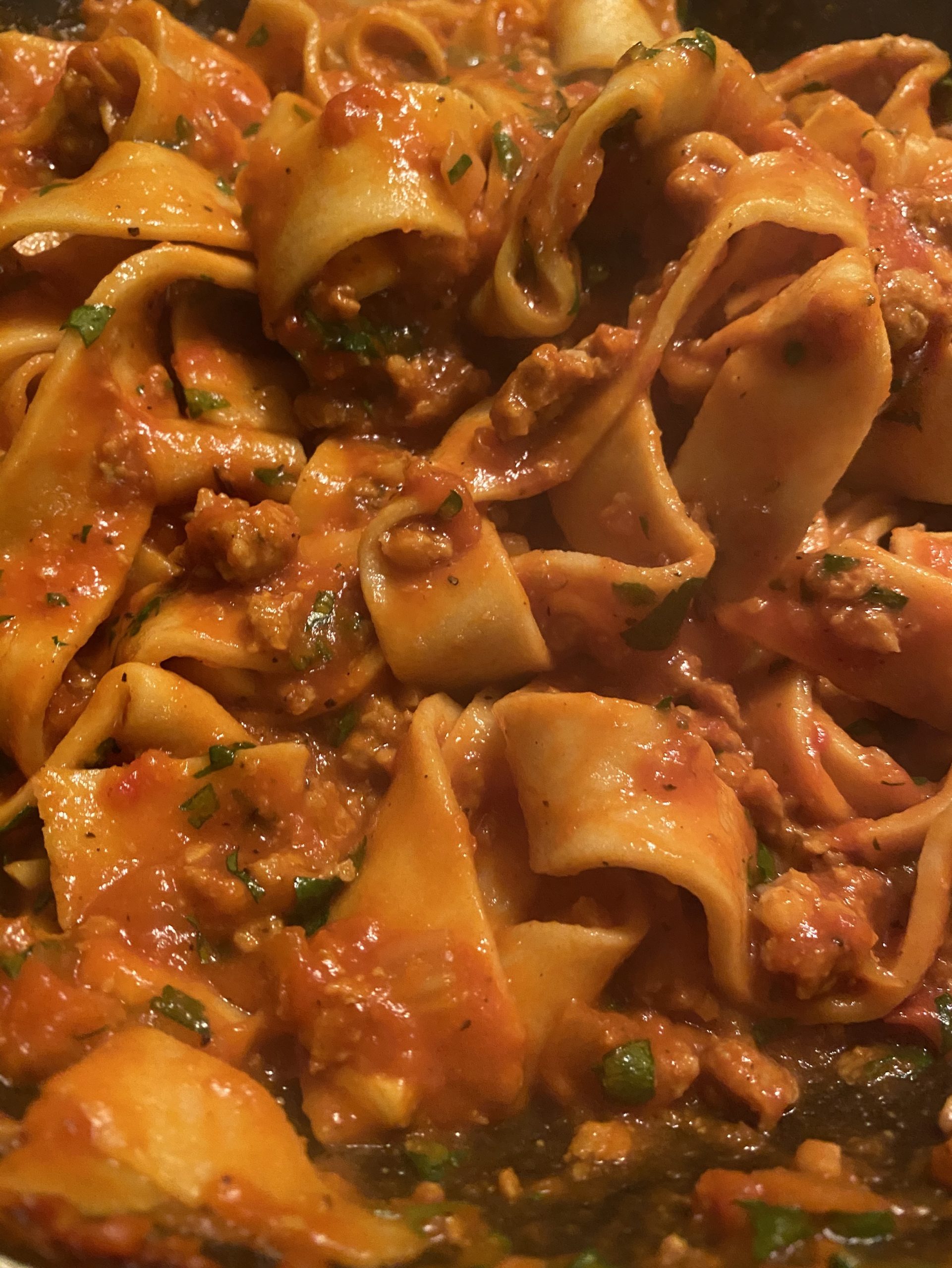 Sausage & Fennel Ragu from our Guest Chef Around Dulwich
