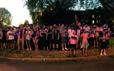 Dulwich Hamlet fan May Day