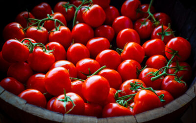 Tomato Salad with Feta & Toasted Pine Nuts