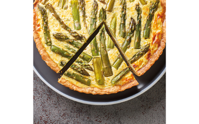 Asparagus & Cheddar Tart Recipe