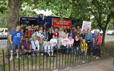 Celebrating 10 years of saving Lewisham Hospital!