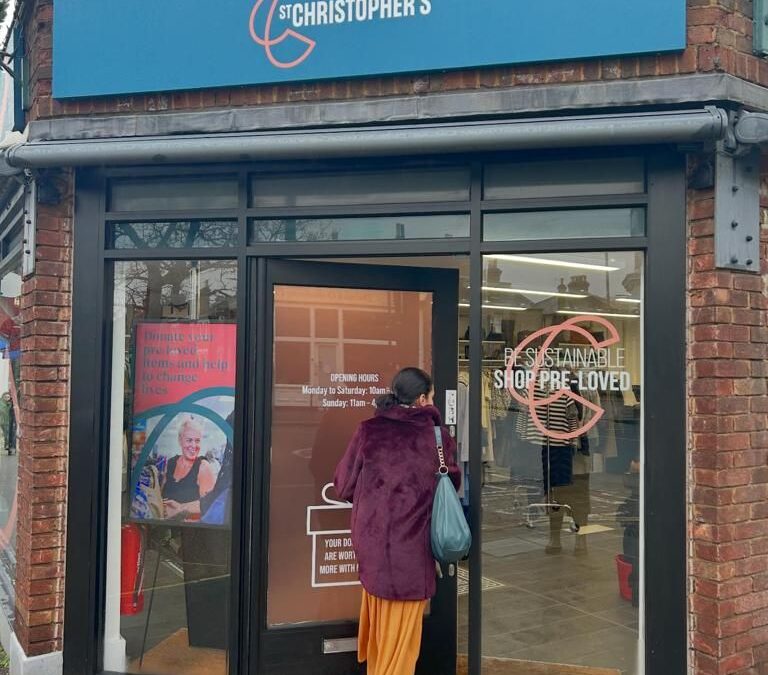 Community to celebrate opening of new St Christopher’s shop in Dulwich 