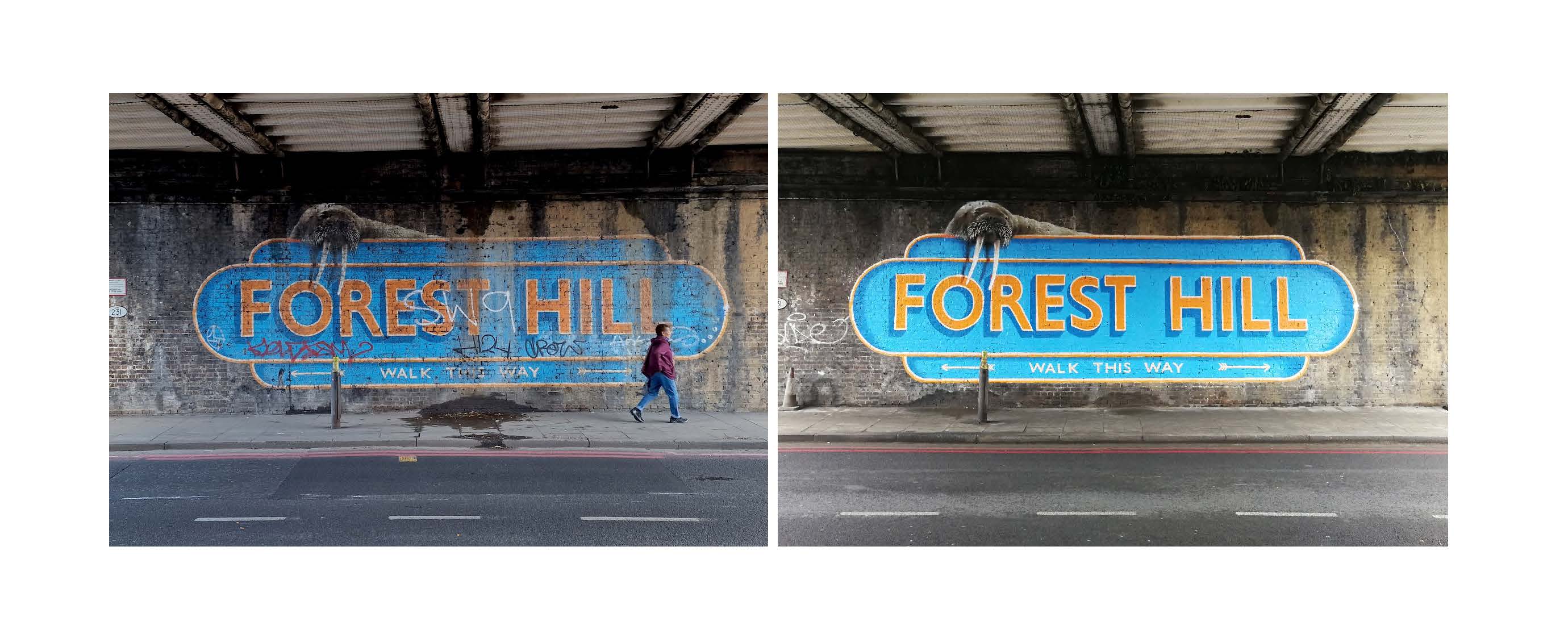 Bring back our walrus mural